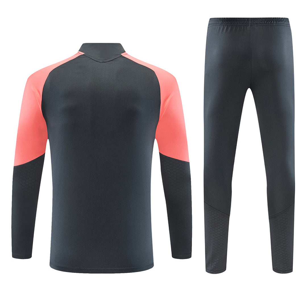 Survêtement ensemble jogging Real Madrid Gris Foncé - Adult