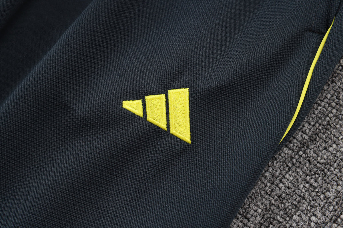 Survêtement ensemble jogging Real Madrid Gris Foncé Jaune 2025/26