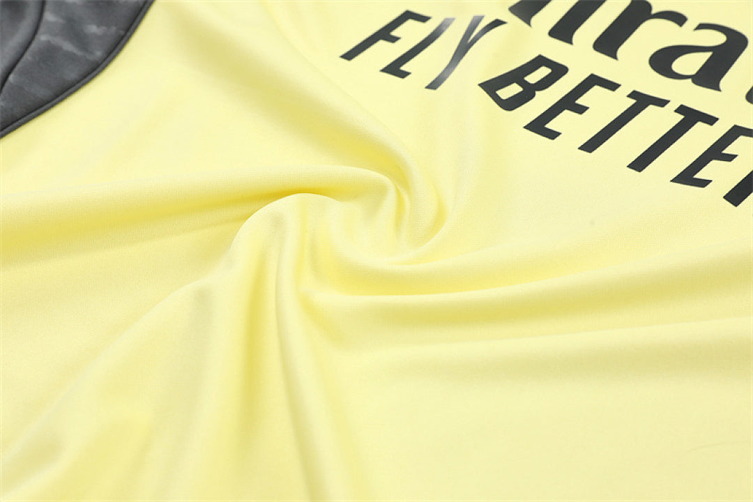Survêtement Ensemble Jogging Real Madrid Jaune 2025/26 - Adulte
