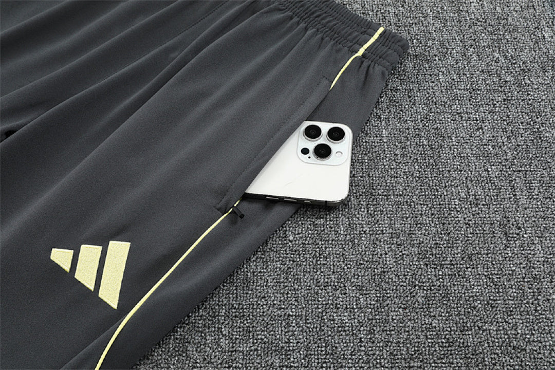 Survêtement Ensemble Jogging Real Madrid Jaune 2025/26 - Adulte