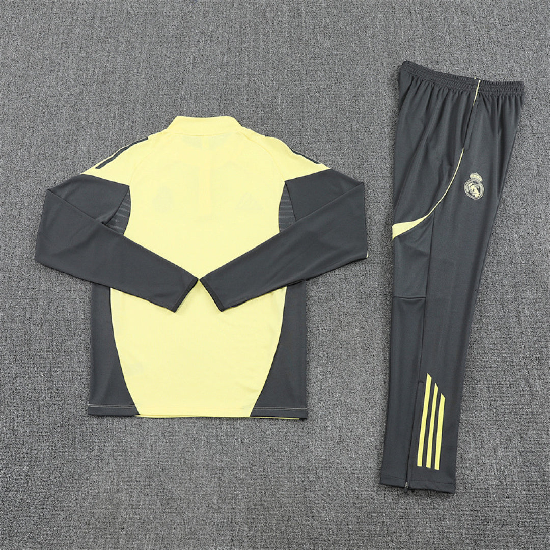 Survêtement Ensemble Jogging Real Madrid Jaune 2025/26 - Adulte