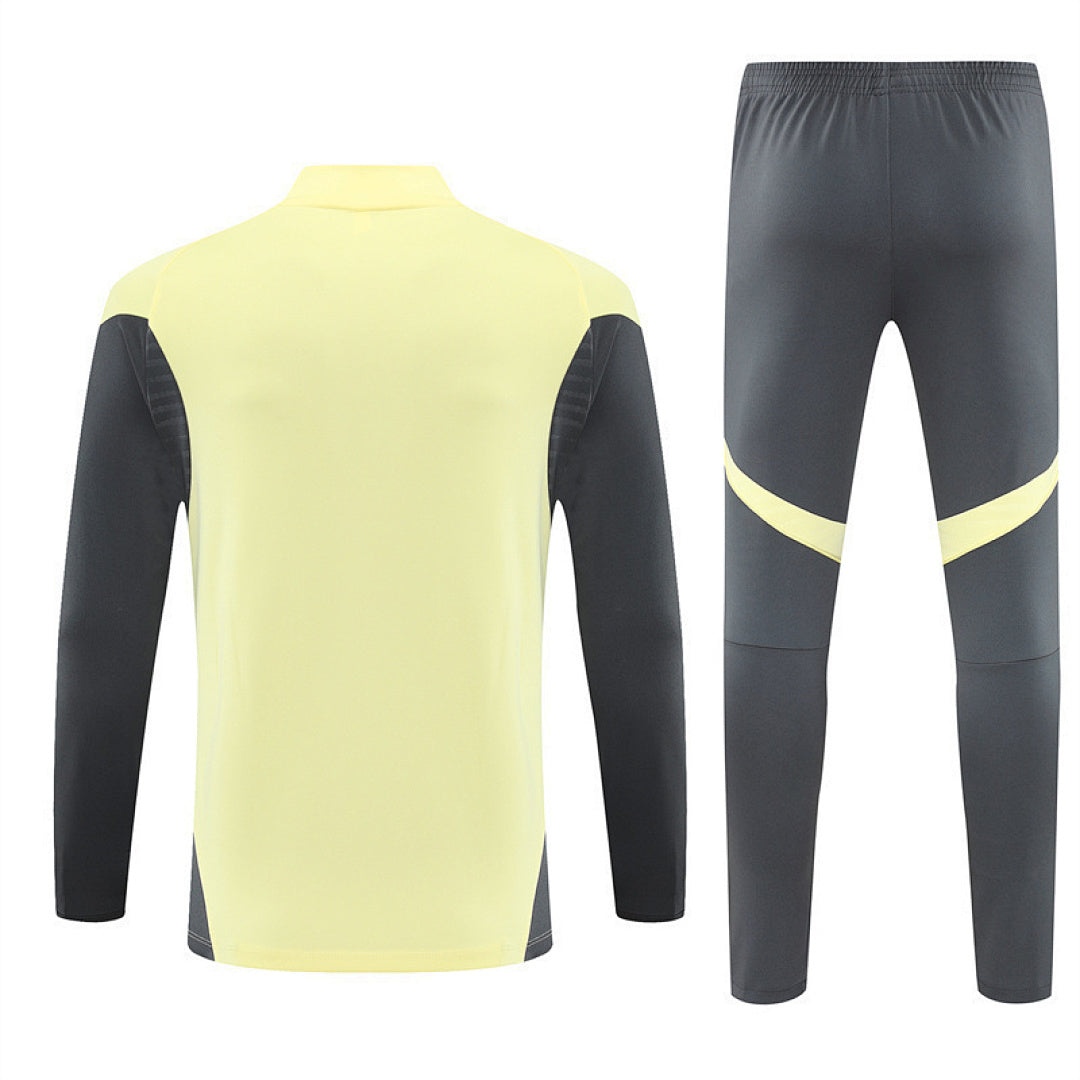 Survêtement Ensemble Jogging Real Madrid Jaune 2025/26 - Adulte