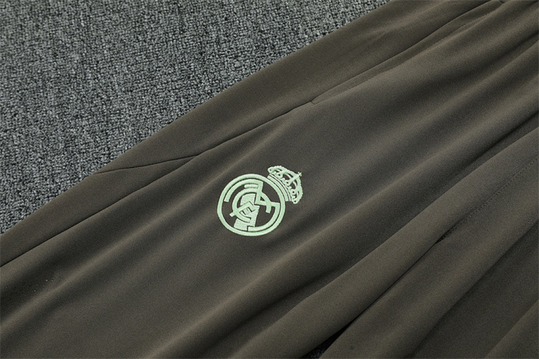 Survêtement Ensemble Jogging Real Madrid Vert Clair 2025/26 - Adult/ Enfant