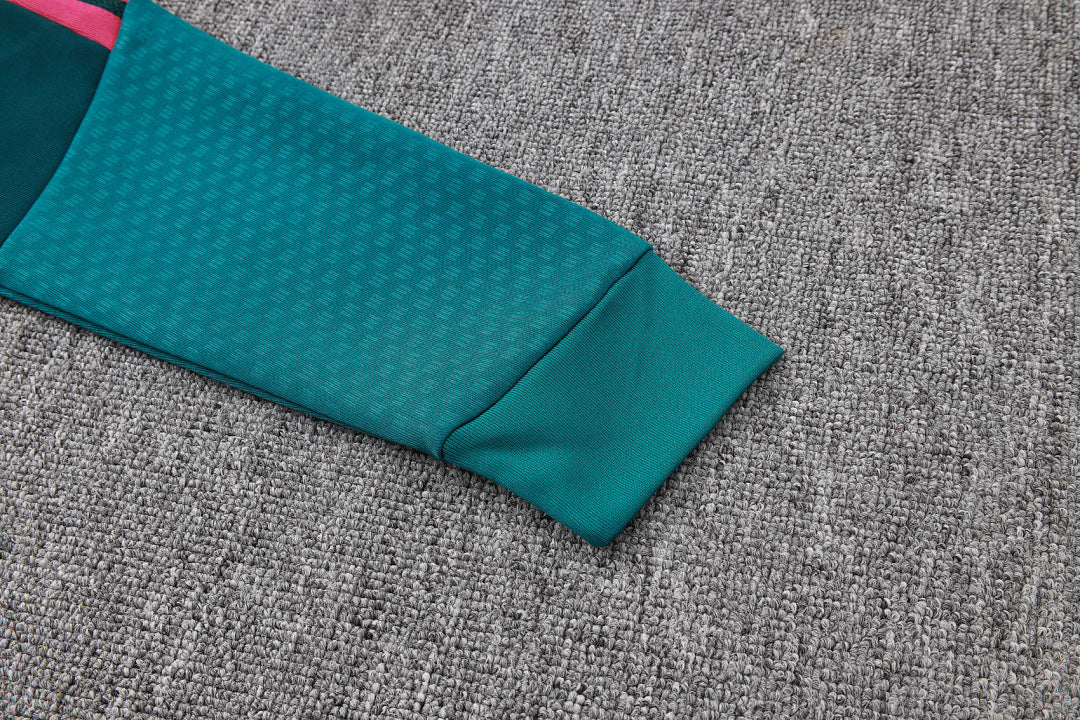 Survêtement ensemble jogging Real Madrid Vert Foncé