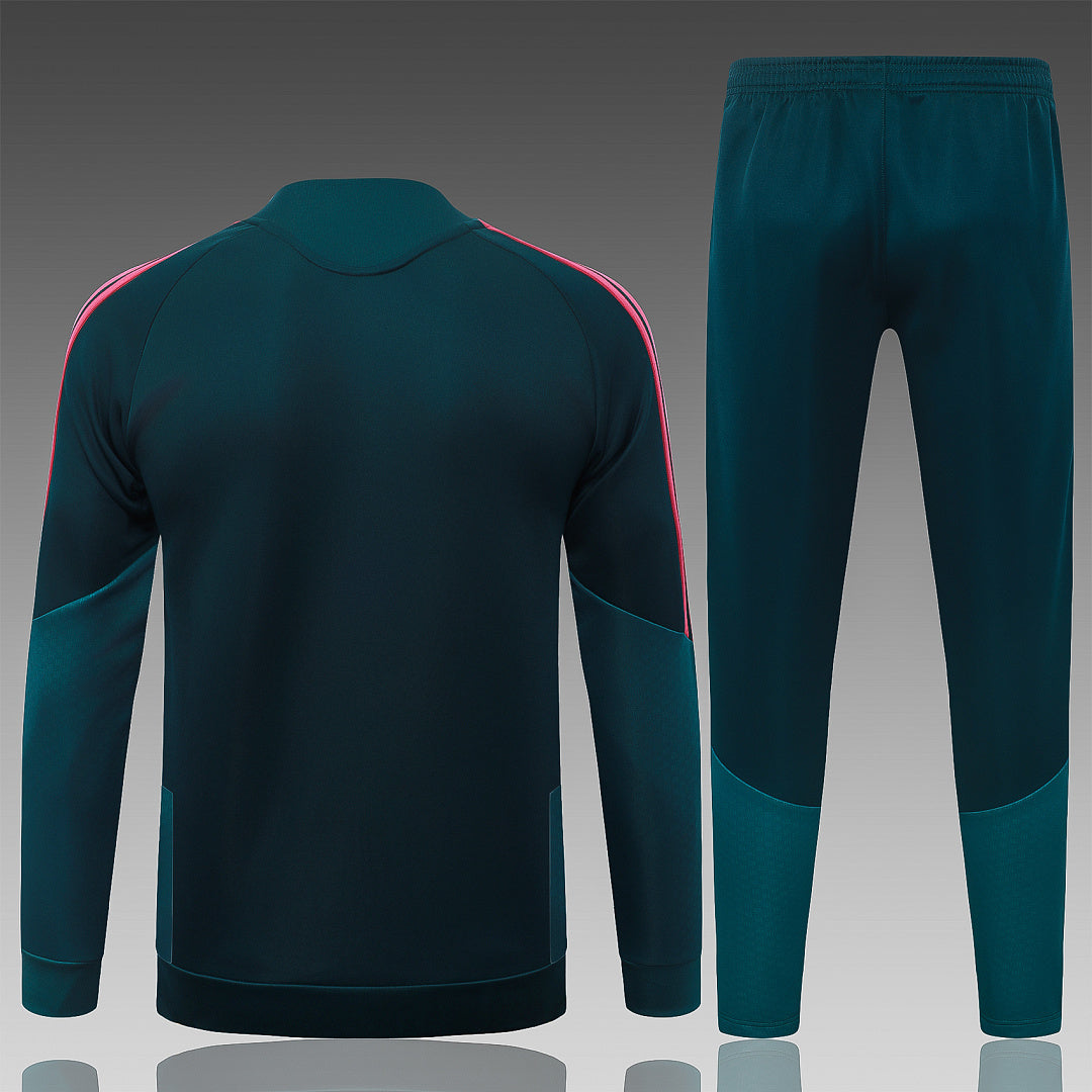 Survêtement ensemble jogging Real Madrid Vert Foncé