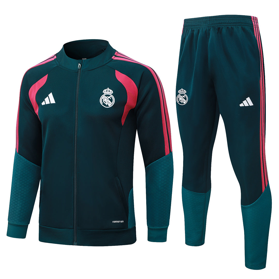 Survêtement ensemble jogging Real Madrid Vert Foncé