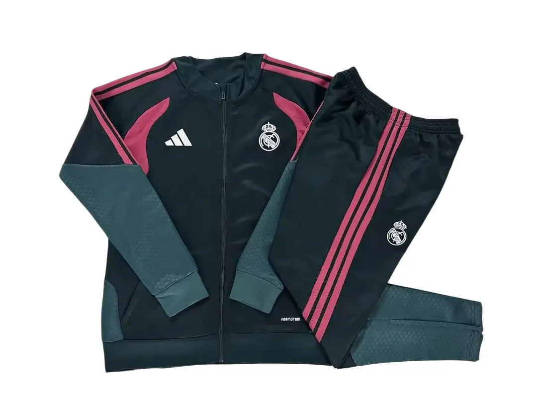 Survêtement ensemble jogging Real Madrid Vert Foncé
