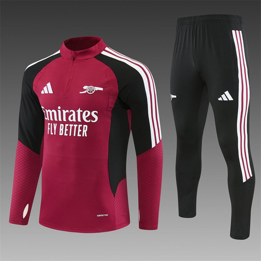 Survêtement Ensemble Jogging Rouge Bordeaux 2026/27 - Adulte
