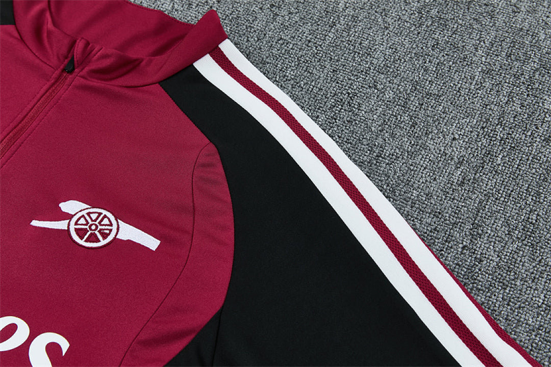Survêtement Ensemble Jogging Rouge Bordeaux 2026/27 - Adulte