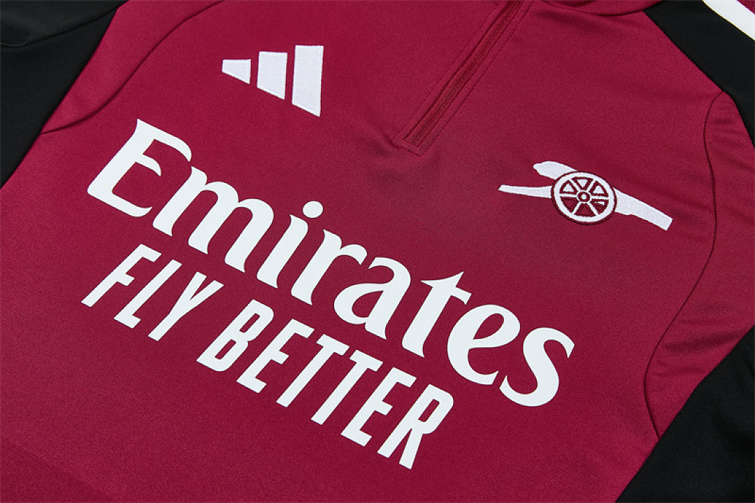 Survêtement Ensemble Jogging Rouge Bordeaux 2026/27 - Adulte