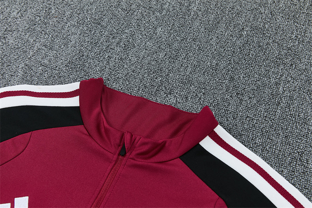 Survêtement Ensemble Jogging Rouge Bordeaux 2026/27 - Adulte
