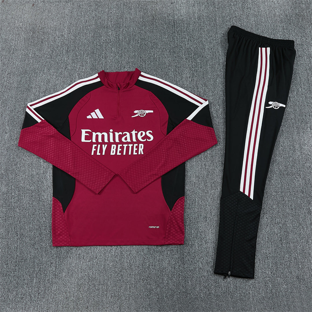 Survêtement Ensemble Jogging Rouge Bordeaux 2026/27 - Adulte