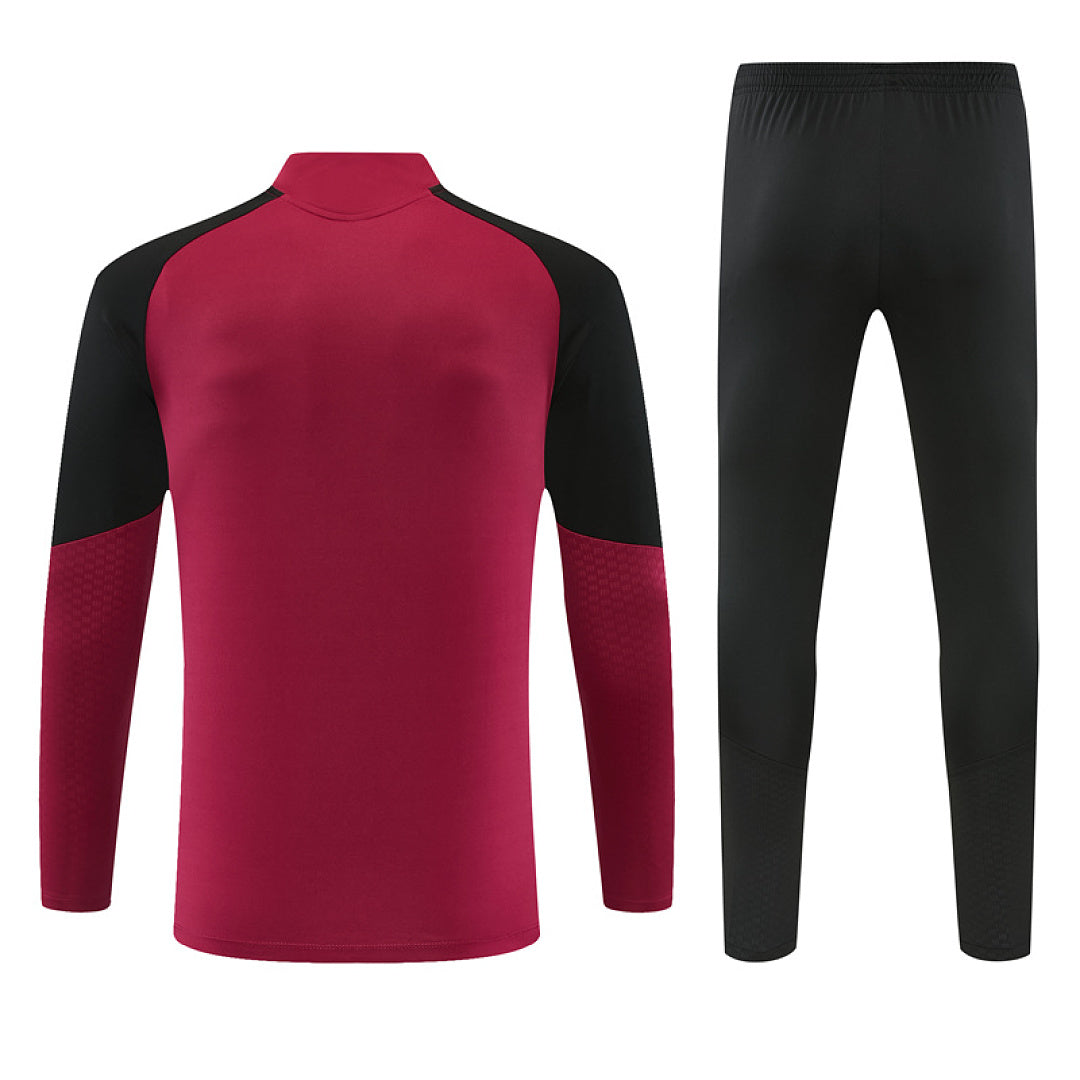 Survêtement Ensemble Jogging Rouge Bordeaux 2026/27 - Adulte