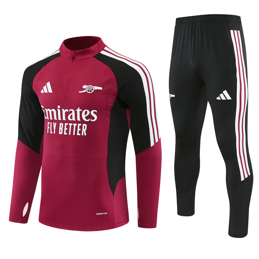 Survêtement Ensemble Jogging Rouge Bordeaux 2026/27 - Adulte