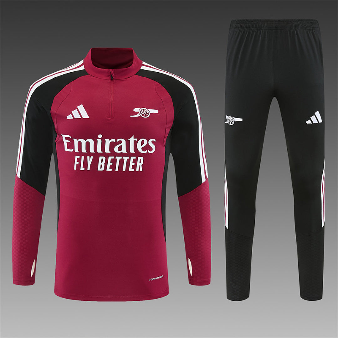Survêtement Ensemble Jogging Rouge Bordeaux 2026/27 - Adulte