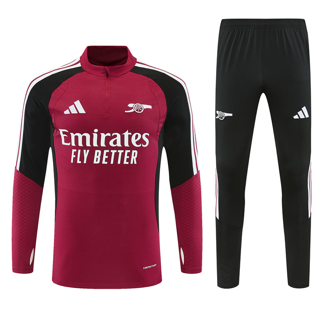 Survêtement Ensemble Jogging Rouge Bordeaux 2026/27 - Adulte