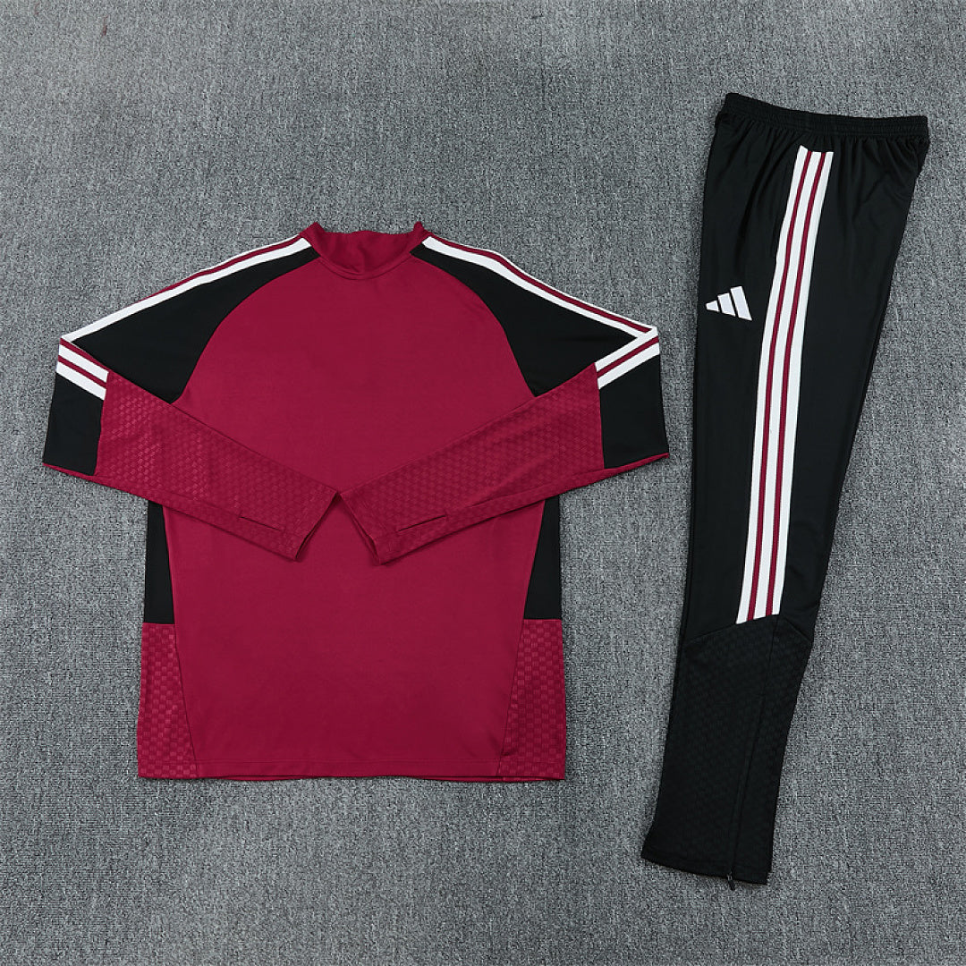 Survêtement Ensemble Jogging Rouge Bordeaux 2026/27 - Adulte