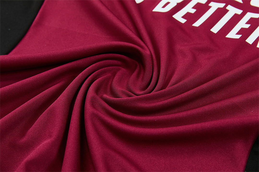 Survêtement Ensemble Jogging Rouge Bordeaux 2026/27 - Adulte