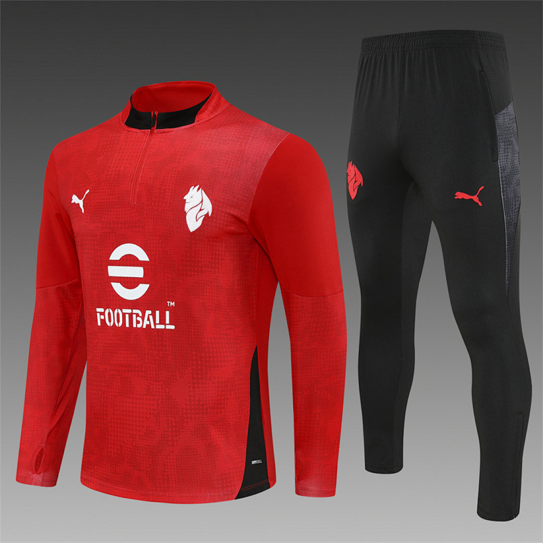 Survêtement Ensemble Jogging Rouge Camouflage 2526AC - Adulte