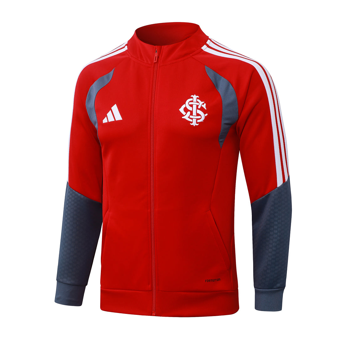 Survêtement Ensemble Jogging Veste Zippée Brazil International Rouge