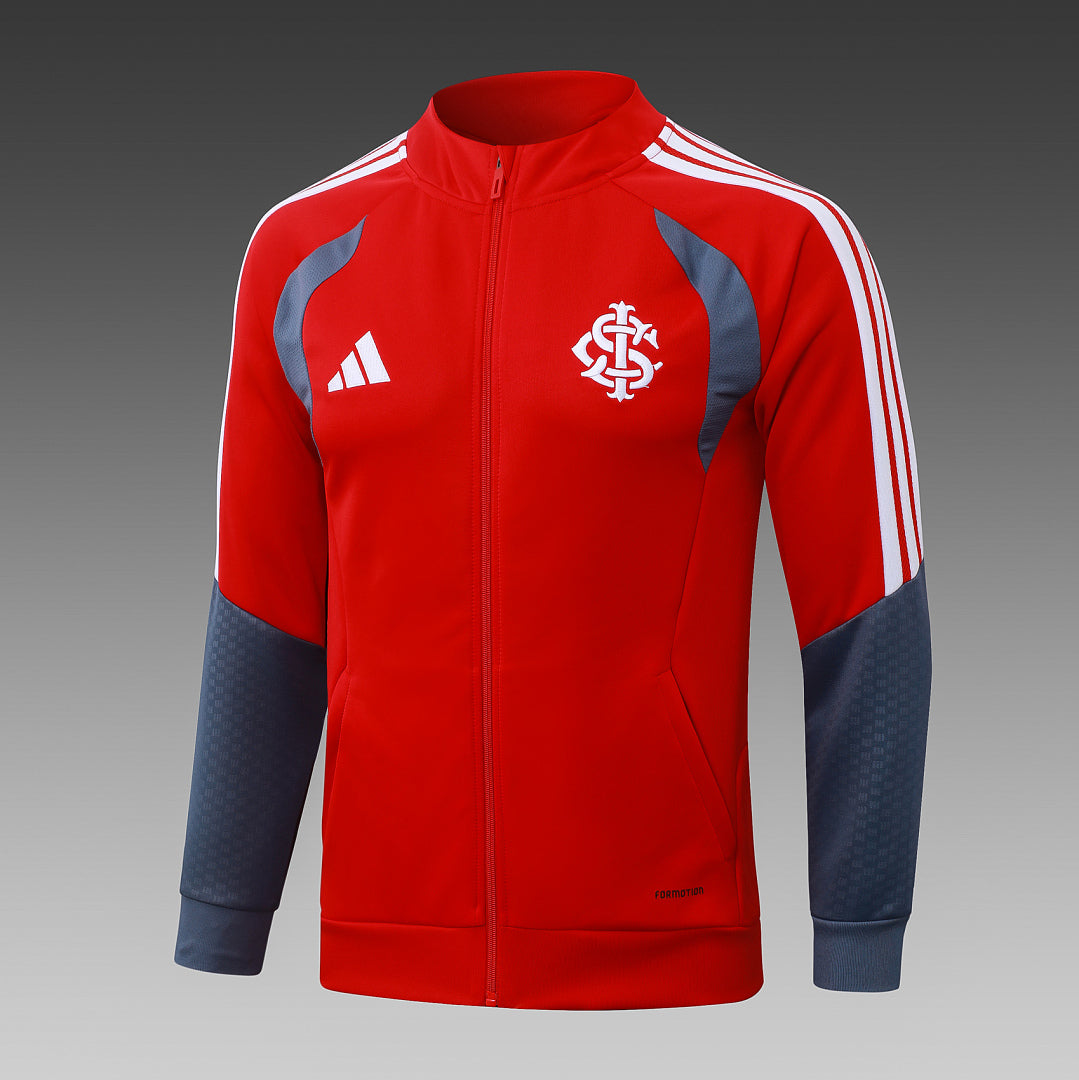 Survêtement Ensemble Jogging Veste Zippée Brazil International Rouge