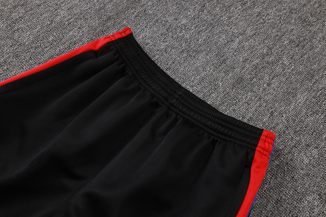 Survêtement Ensemble Jogging Veste Zippée Paris Blanc Rouge