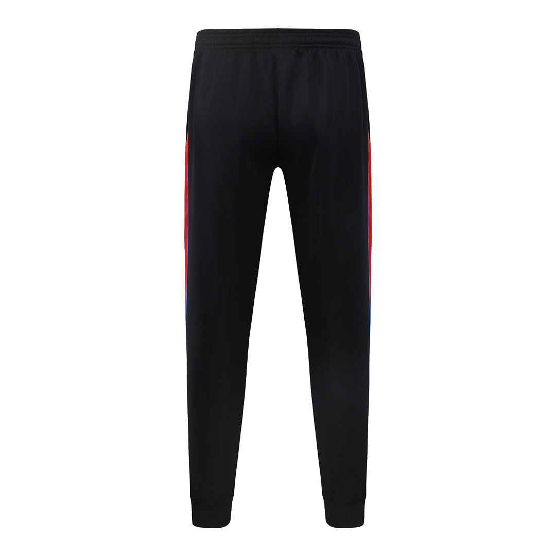 Survêtement Ensemble Jogging Veste Zippée Paris Blanc Rouge