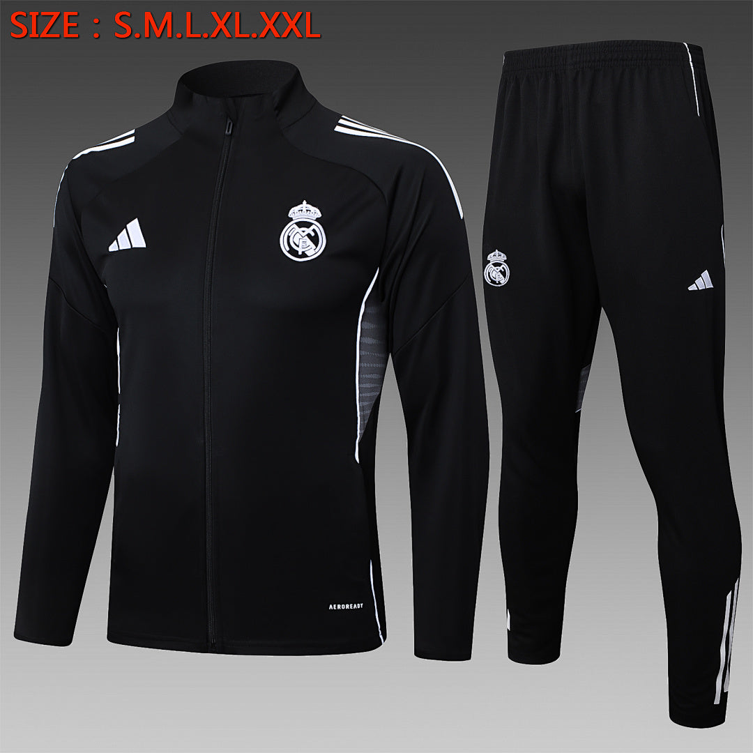 Survêtement Ensemble Jogging Veste Zippée Real Madrid 2025/26