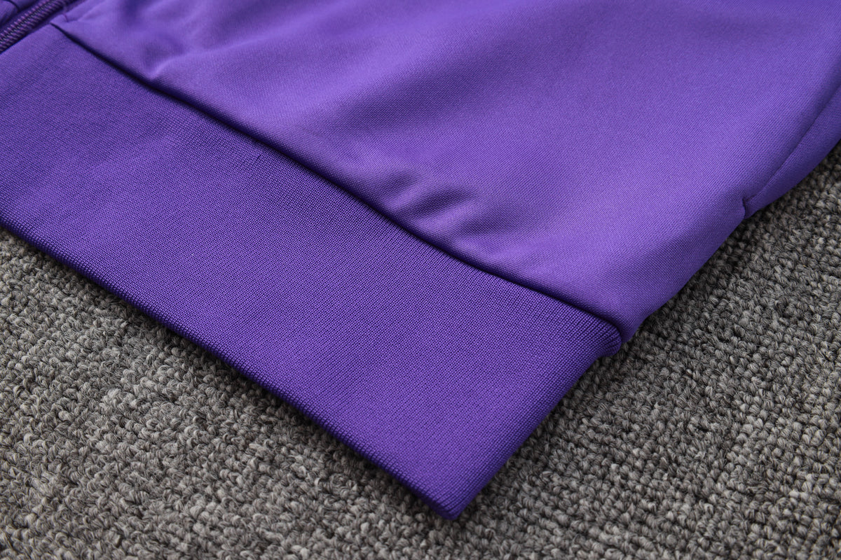 Survêtement Ensemble Jogging Veste Zippée Violet Rétro 2025/26