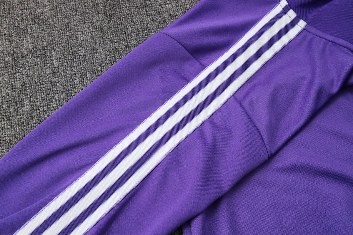 Survêtement Ensemble Jogging Veste Zippée Violet Rétro 2025/26