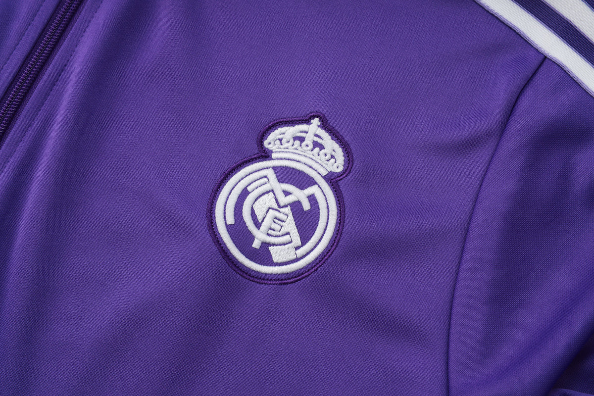 Survêtement Ensemble Jogging Veste Zippée Violet Rétro 2025/26
