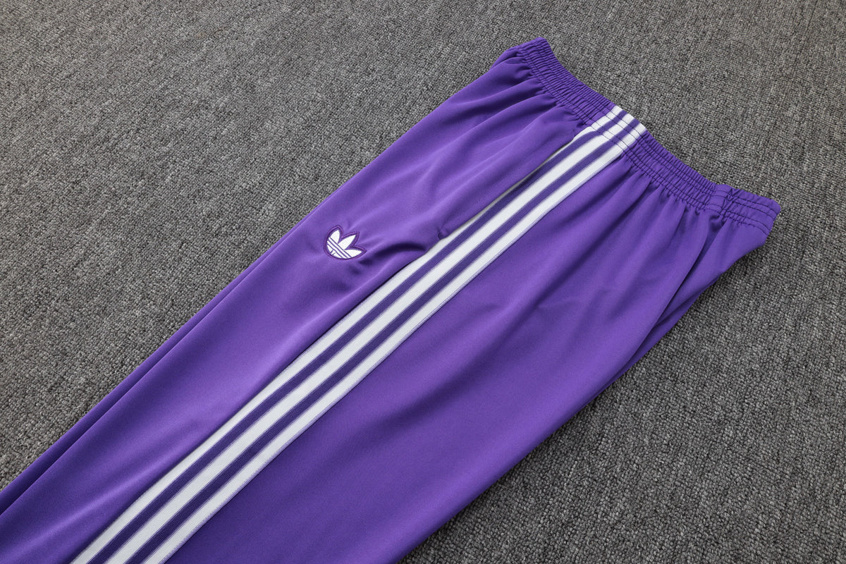 Survêtement Ensemble Jogging Veste Zippée Violet Rétro 2025/26