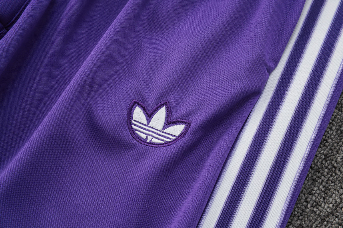 Survêtement Ensemble Jogging Veste Zippée Violet Rétro 2025/26