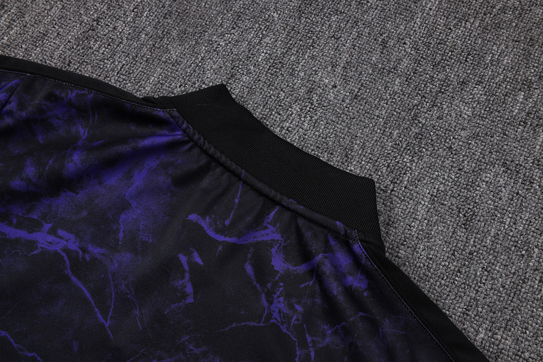Survêtement Ensemble Veste FC Barcelone Noir Violet