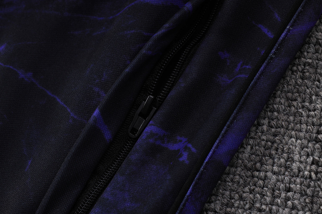 Survêtement Ensemble Veste FC Barcelone Noir Violet