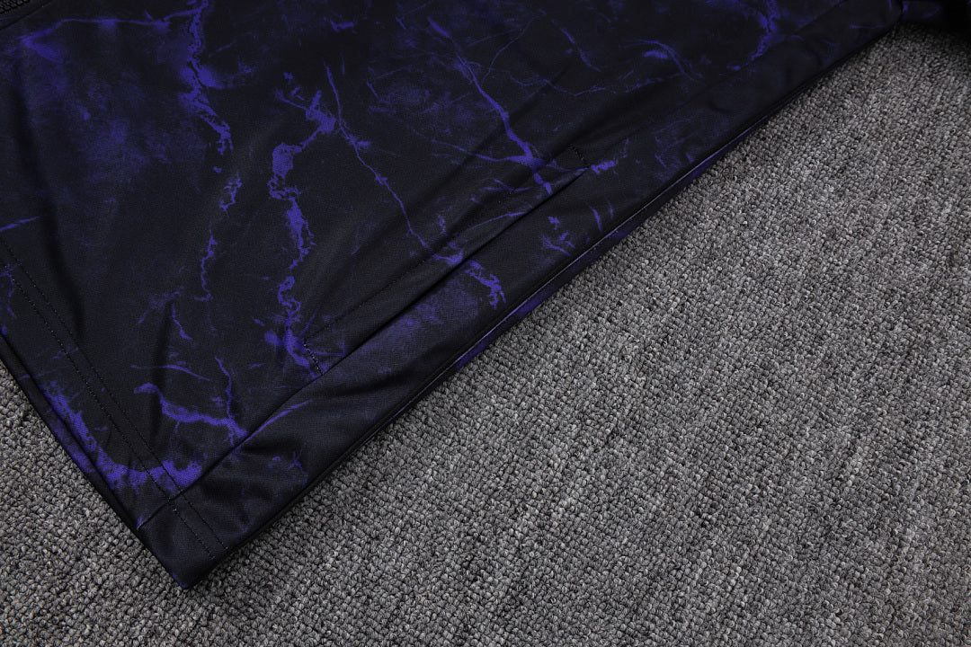 Survêtement Ensemble Veste FC Barcelone Noir Violet