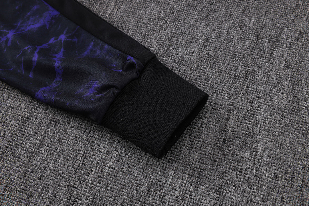 Survêtement Ensemble Veste FC Barcelone Noir Violet