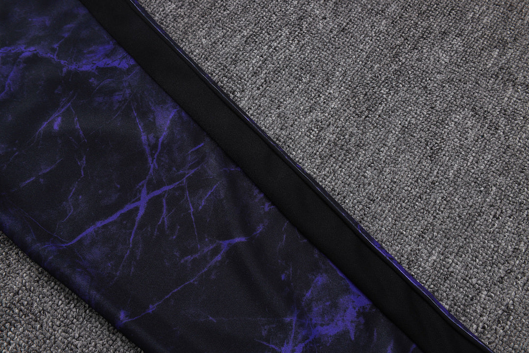 Survêtement Ensemble Veste FC Barcelone Noir Violet