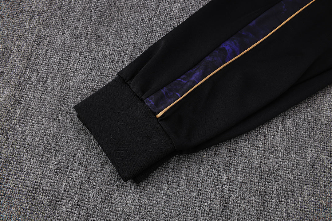 Survêtement Ensemble Veste FC Barcelone Noir Violet