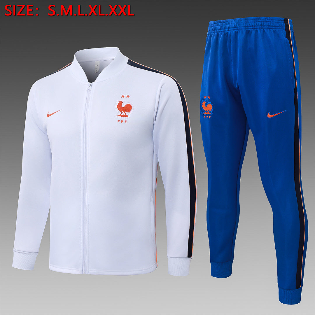 Survêtement Ensemble Veste France Blanc 2627