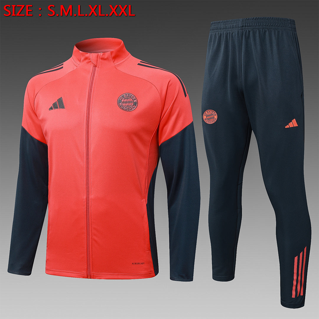 Survêtement Ensemble Veste Jogging Bayern Munich Orange 2025/26