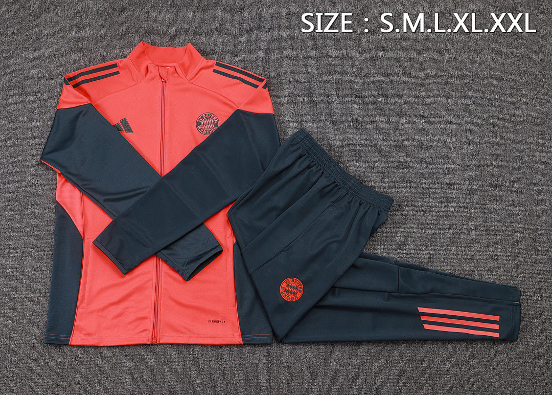 Survêtement Ensemble Veste Jogging Bayern Munich Orange 2025/26