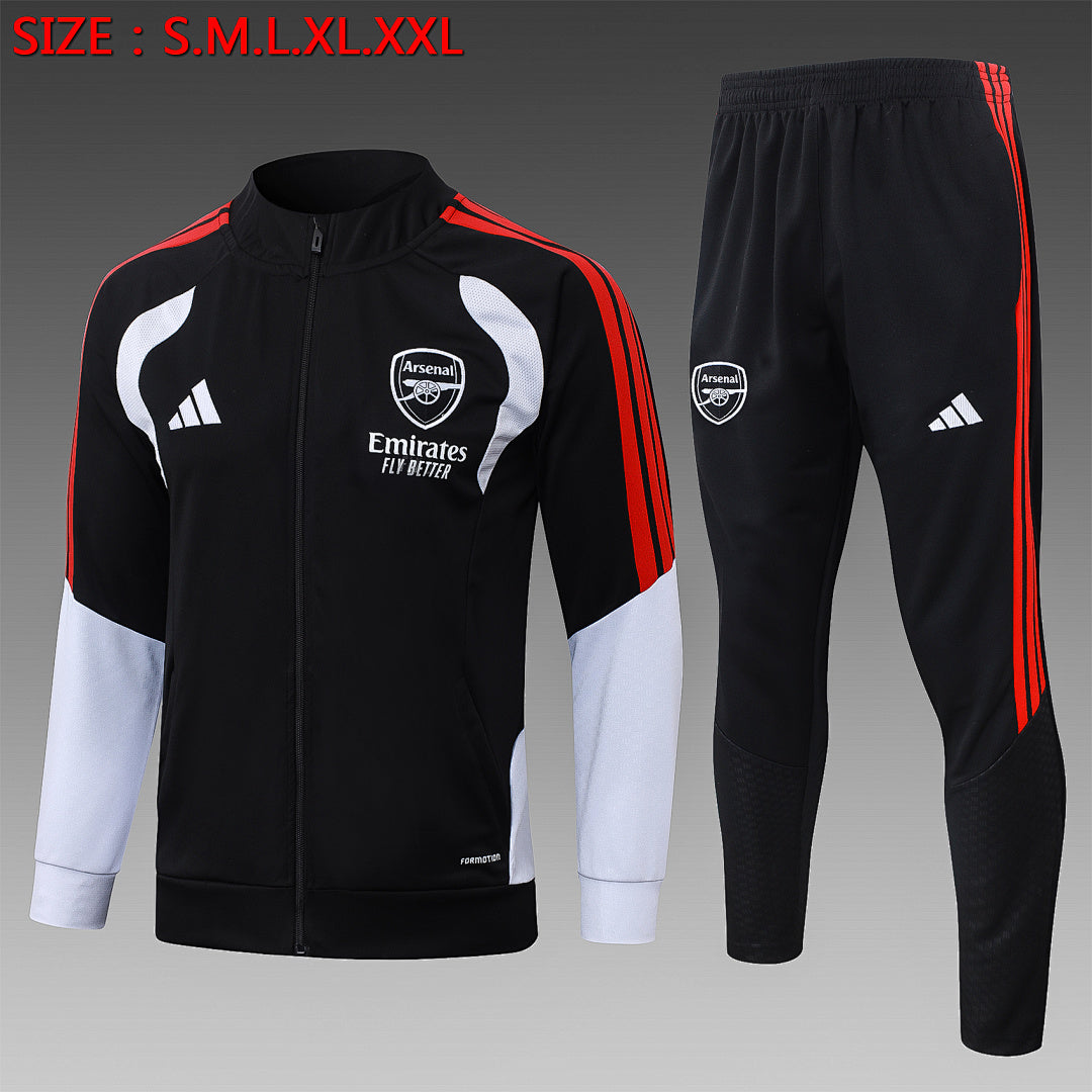 Survêtement Ensemble Veste Long Zip Arsenal Noir