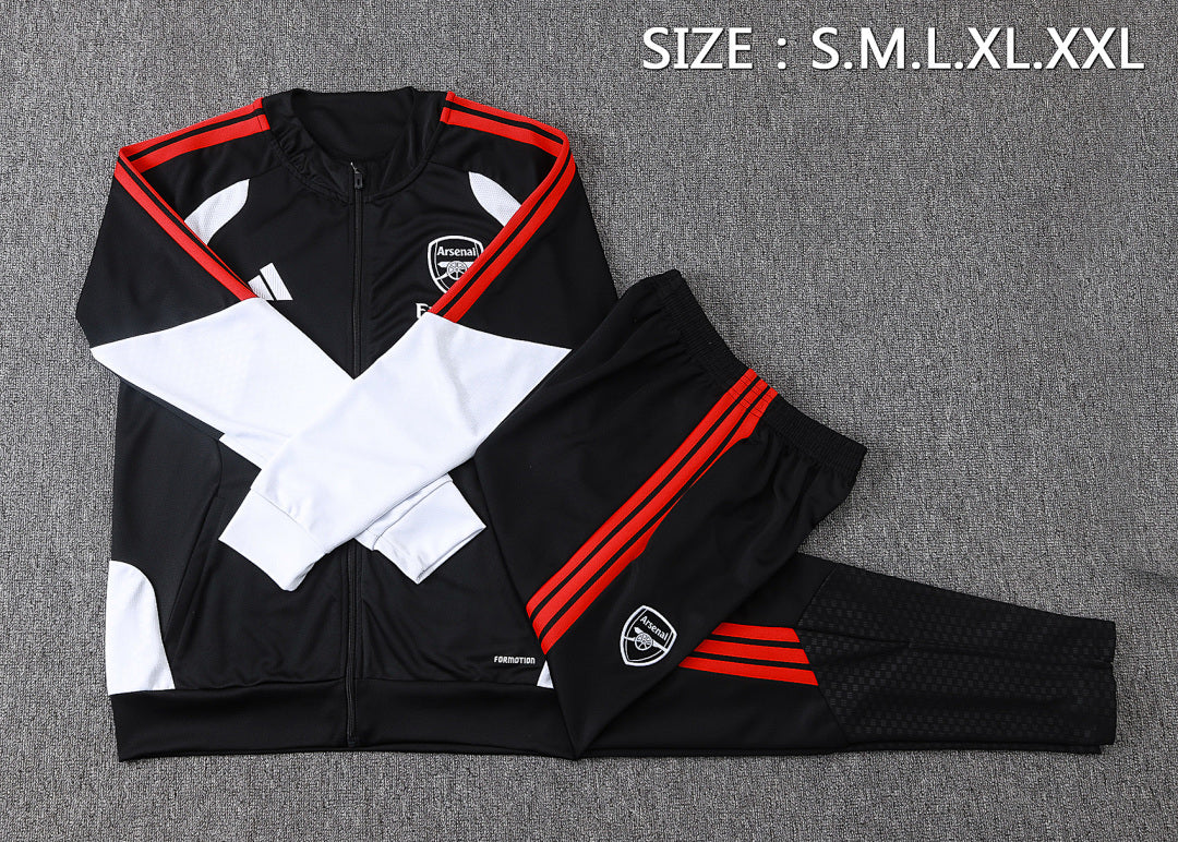 Survêtement Ensemble Veste Long Zip Arsenal Noir
