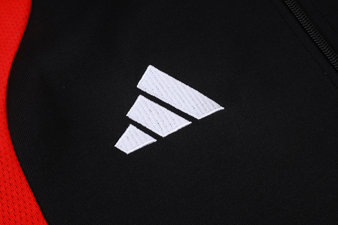 Survêtement Ensemble Veste Manchester United Noir et Rouge