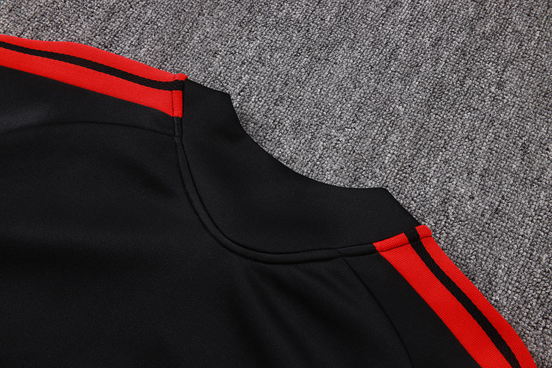 Survêtement Ensemble Veste Manchester United Noir et Rouge
