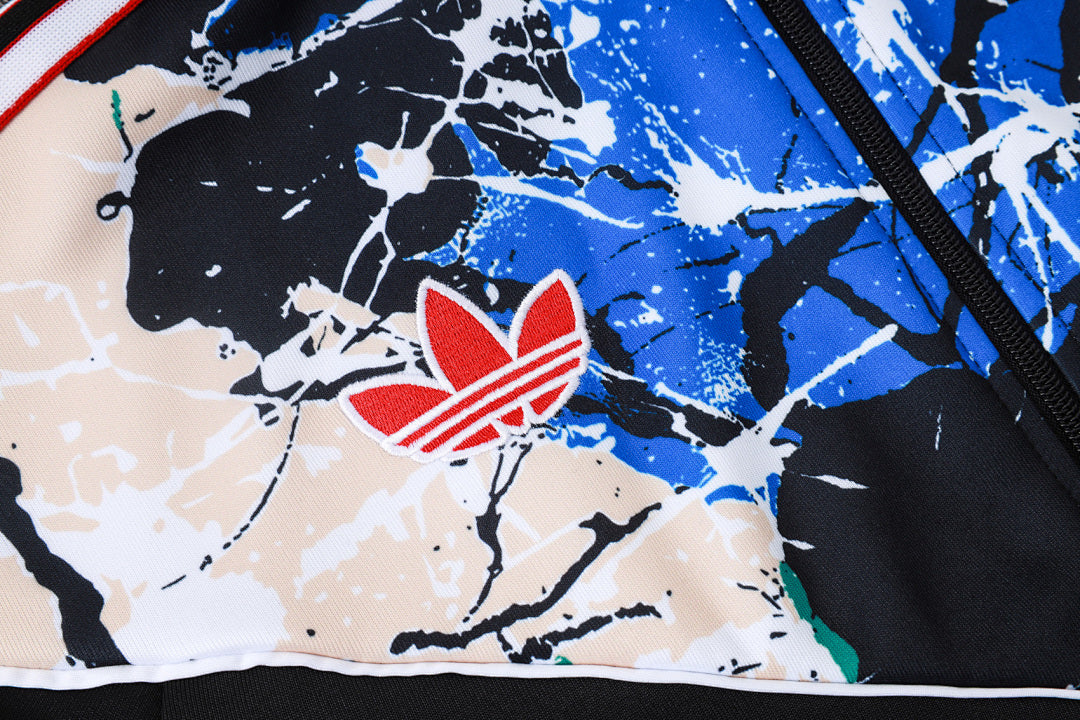 Survêtement Ensemble Veste Manchester United Stone Roses Noir