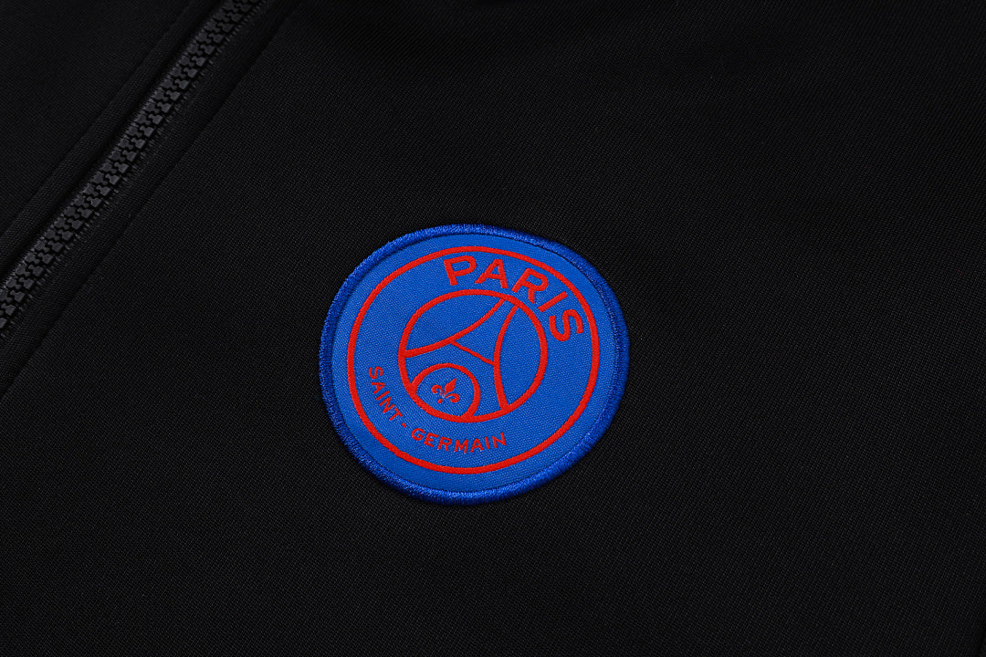 Survêtement Ensemble Veste Paris Noir et Rouge