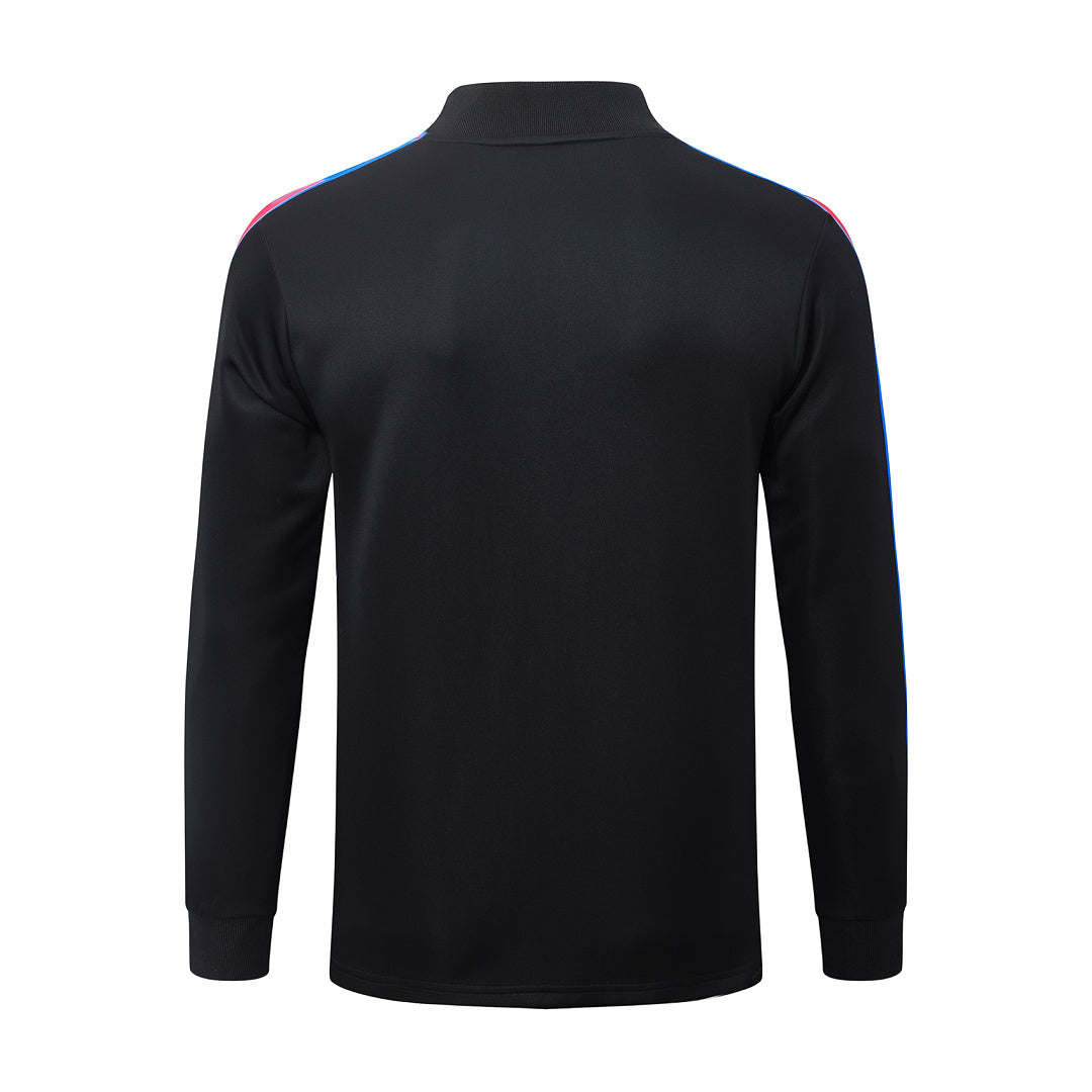 Survêtement Ensemble Veste Paris Noir et Rouge