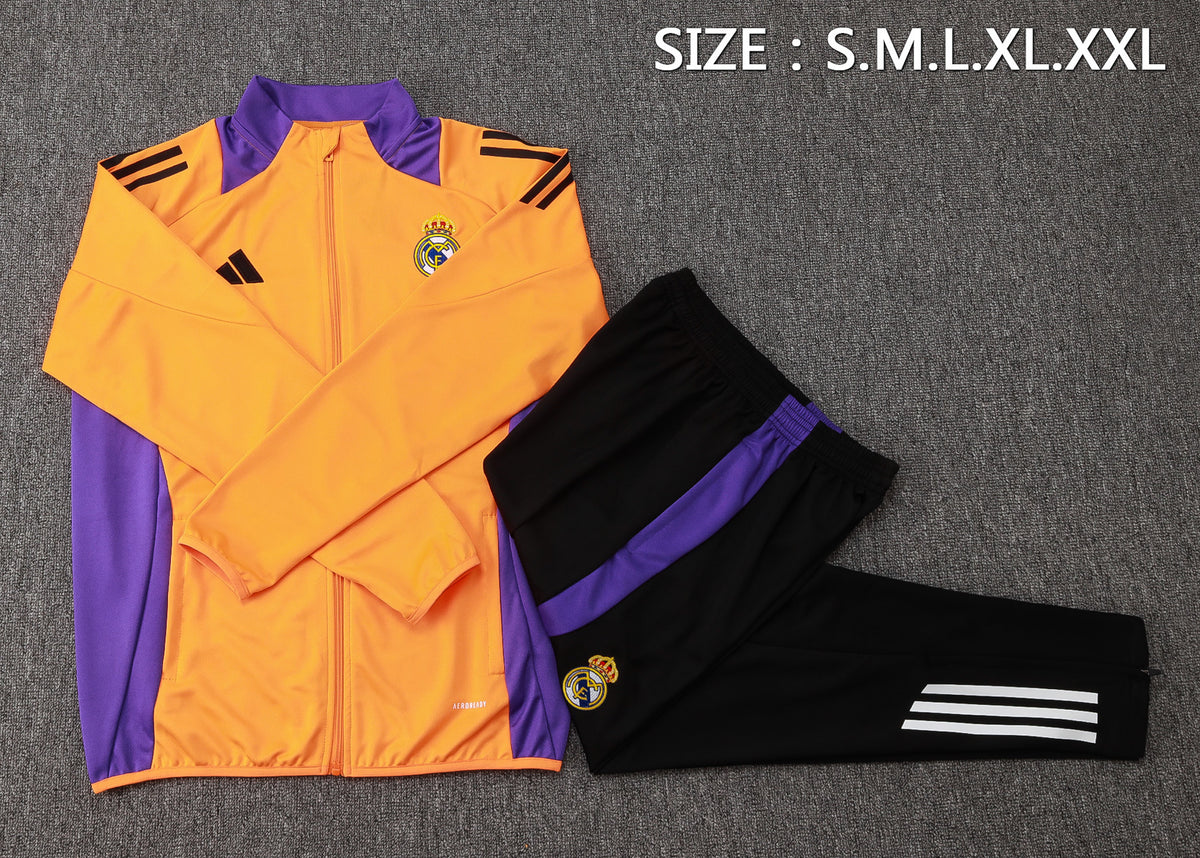 Survêtement Ensemble Veste Real Madrid 2024/25 Jaune